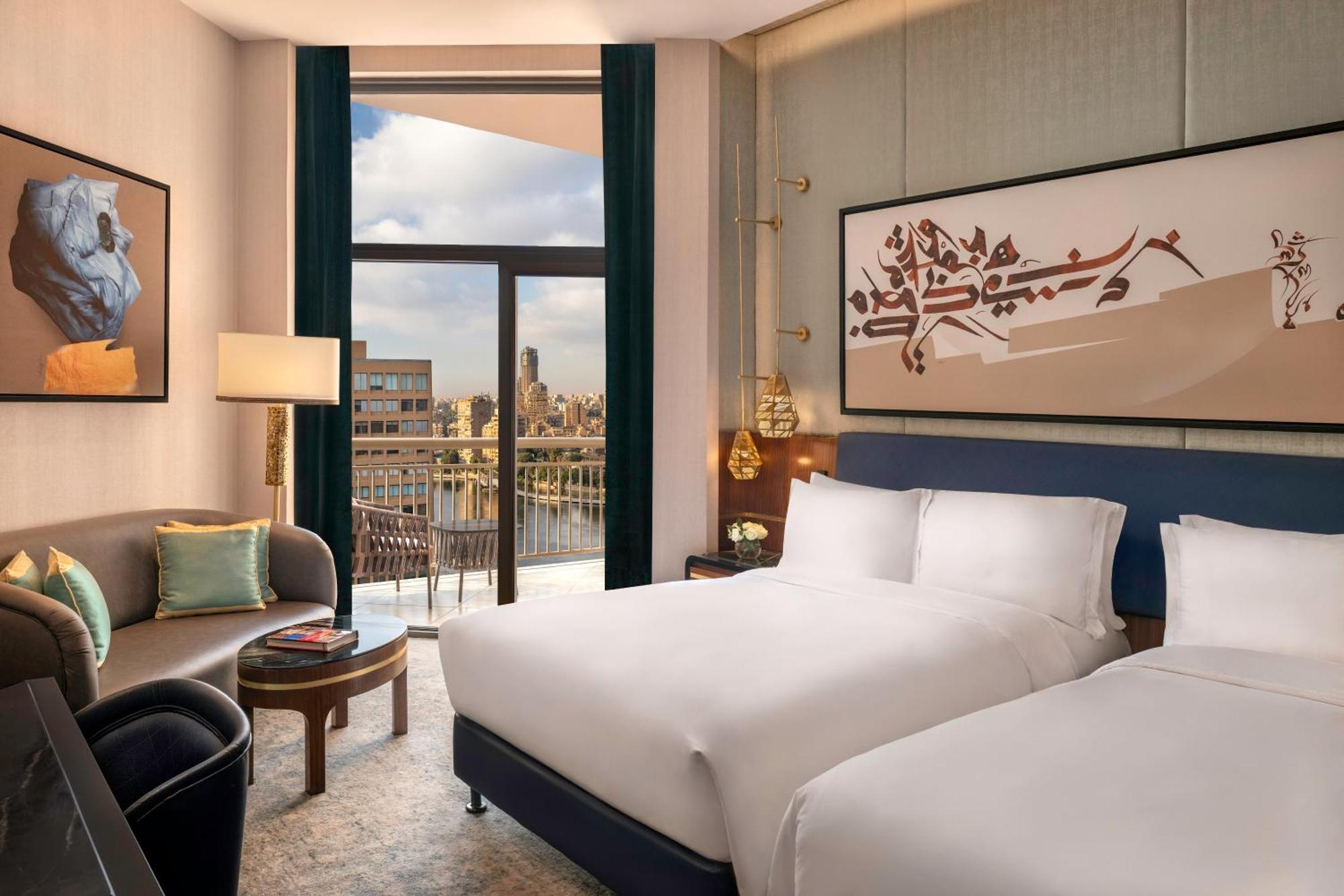 Sofitel Cairo Downtown Nile Otel Dış mekan fotoğraf Deluxe Room