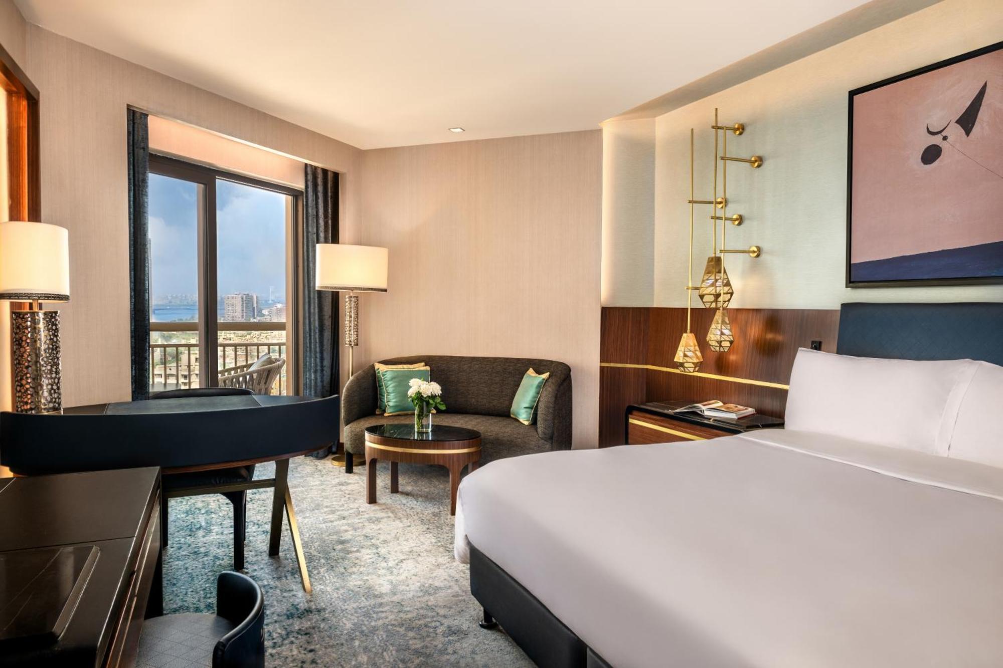 Sofitel Cairo Downtown Nile Otel Dış mekan fotoğraf Deluxe Room